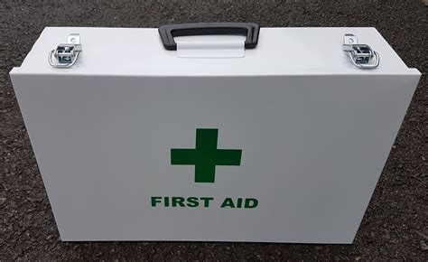 metal fist box|Metal First Aid Kits + Boxes .